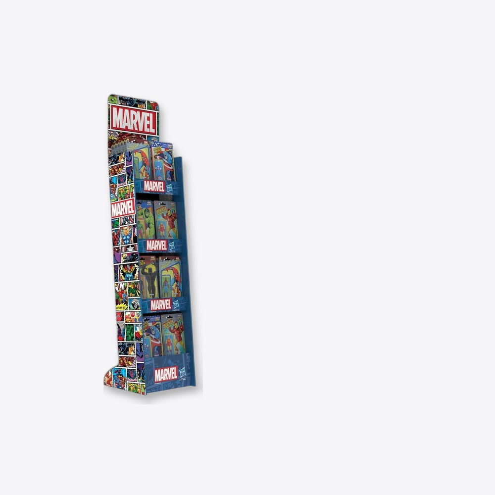 Expositor hasbro marvel retro 48 unidades 5 modelos (imagen 6 de 6)