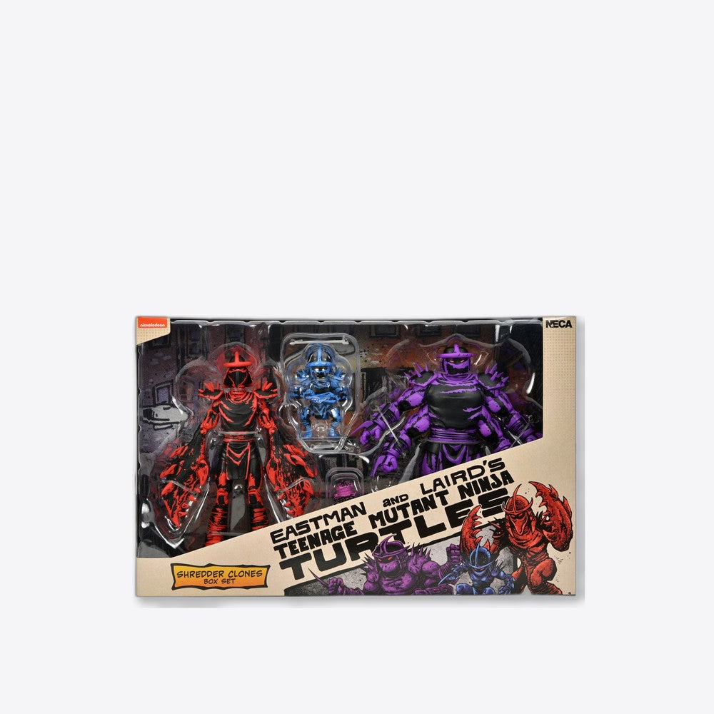 Figura neca teenage mutant ninja turtles mirage comics shredder clones box set 18cm (imagen 4 de 6)