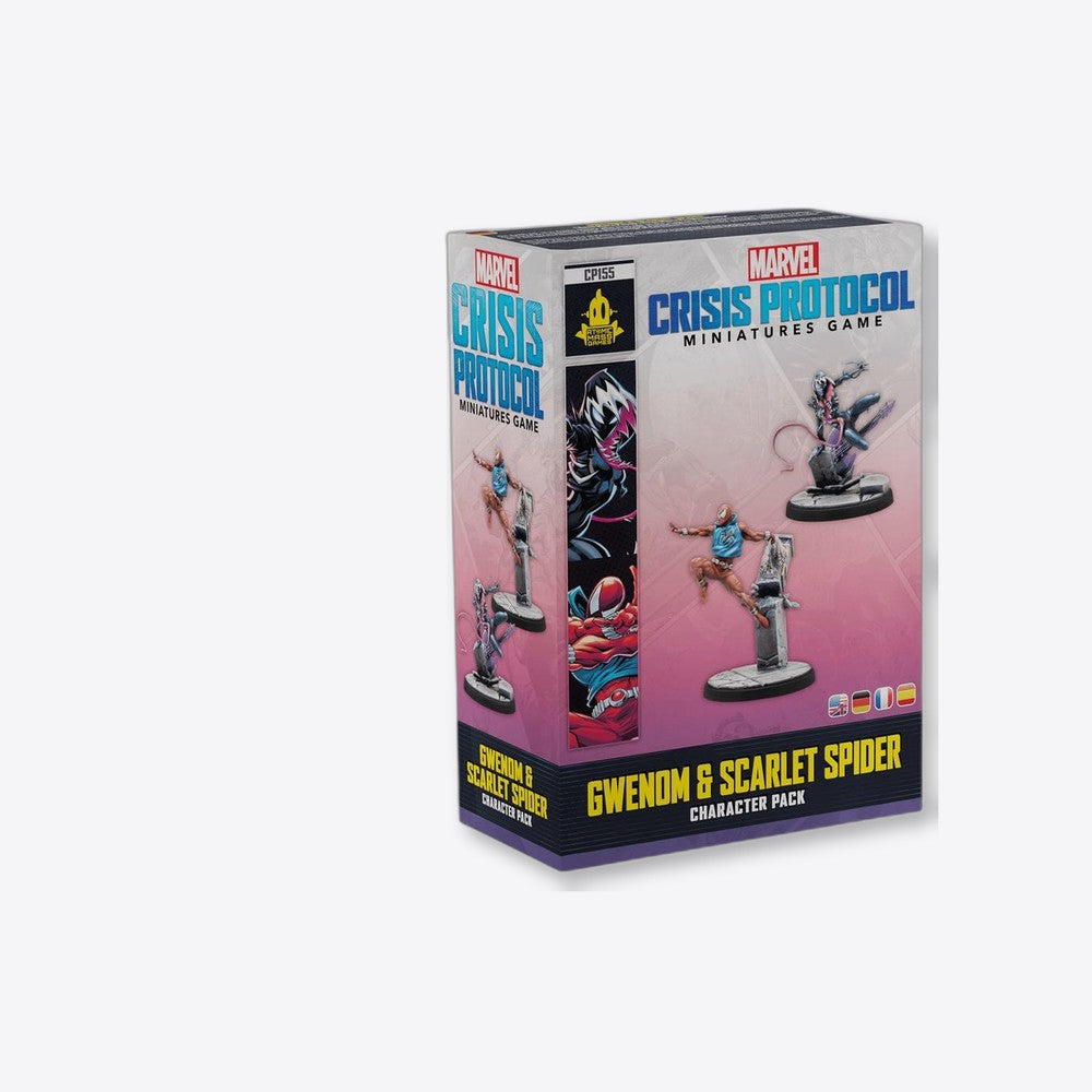 Asmodee Juego de mesa marvel crisis protocol gwenom & scarlet spider edad recomendada 14 años (imagen 4 de 6)