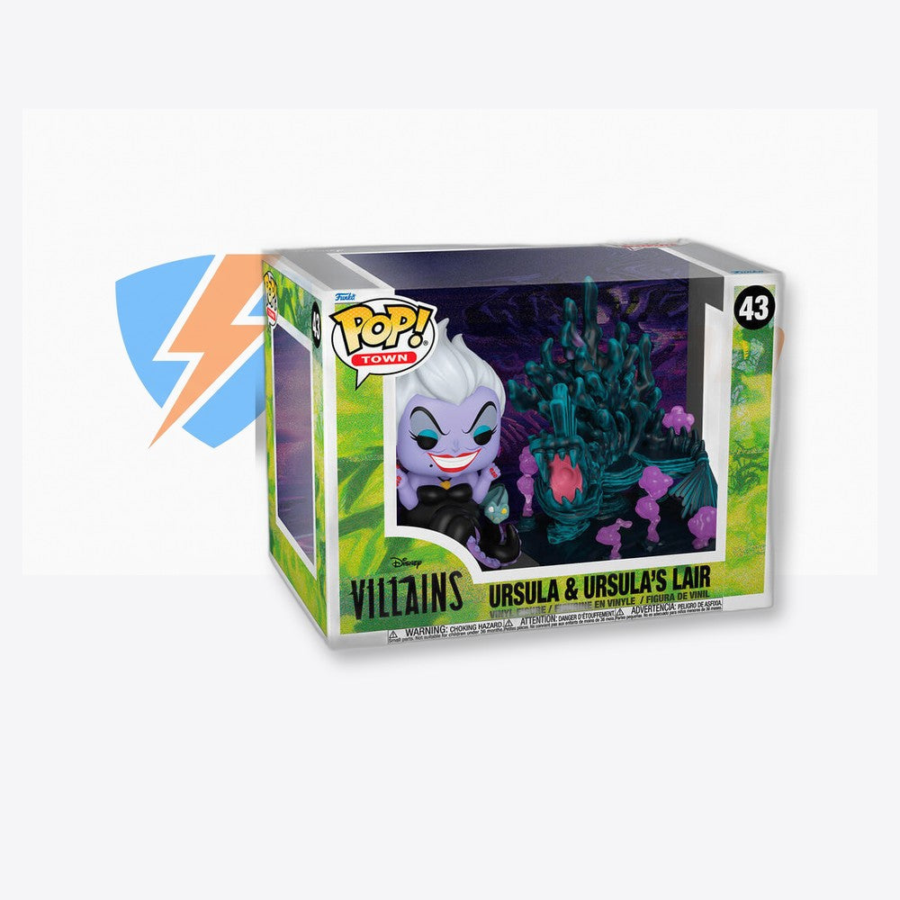 Funko Figura POP Town Disney Villains Ursula & Ursulas Lair (imagen 5 de 6)