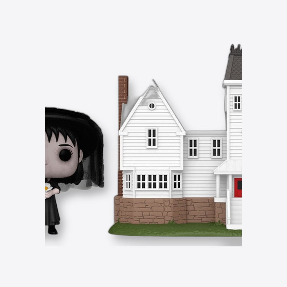 Funko Figura POP Town Beetlejuice Lydia Deetz with Maitland House (imagen 6 de 6)