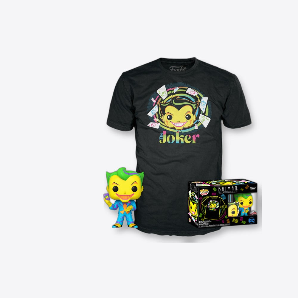 Funko Set figura POP & Tee DC Comics Batman Joker Exclusive (imagen 4 de 6)
