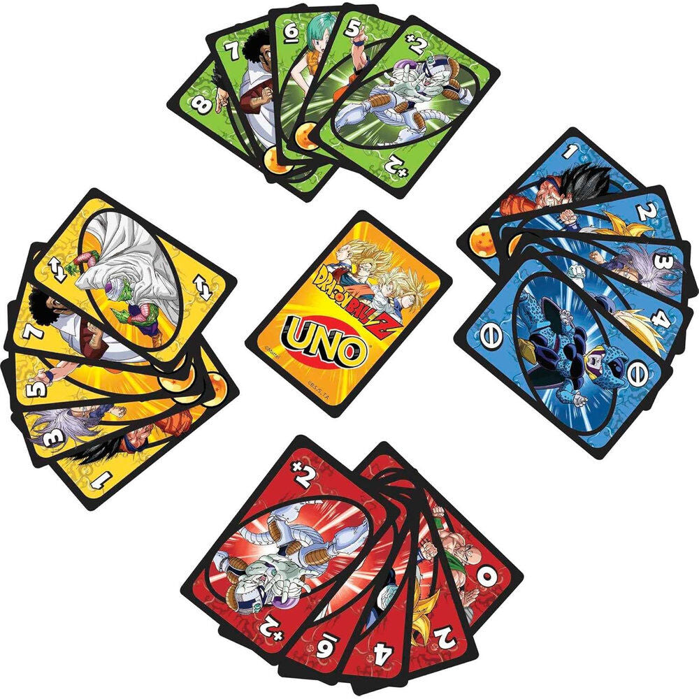 Goku vs Vegeta - Juego de Cartas UNO | Dragon Ball Z