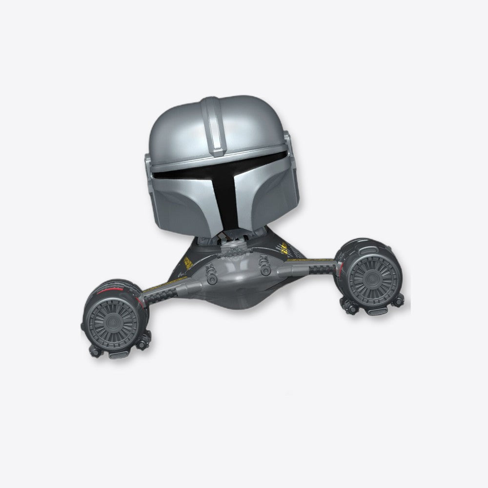 Funko Figura POP Rides Deluxe Star Wars Mandalorian 9 the Mandalorian in N-1 Starfighter (imagen 3 de 6)