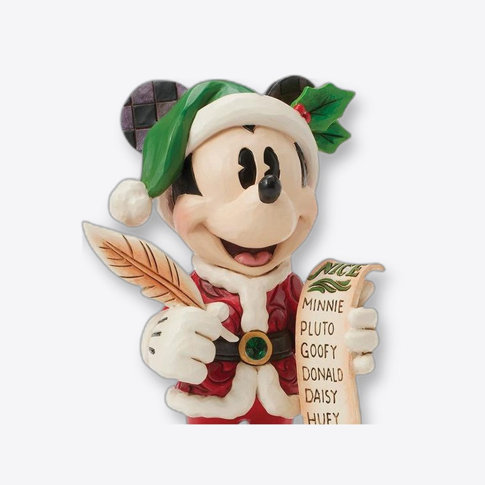 Figura enesco disney papá noel mickey (imagen 3 de 6)