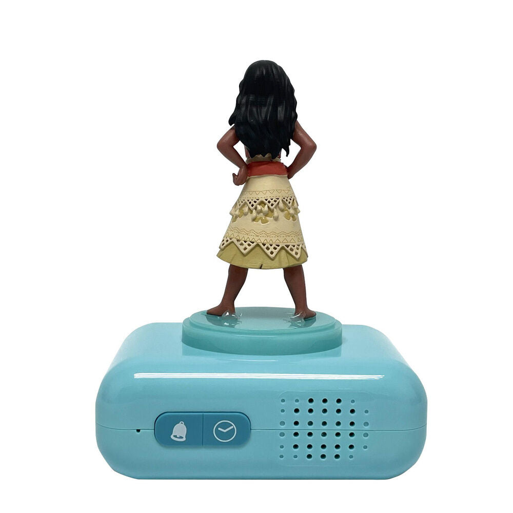 Lexibook Reloj Despertador Luz Nocturna 3D Vaiana Moana Disney (imagen 2 de 7)