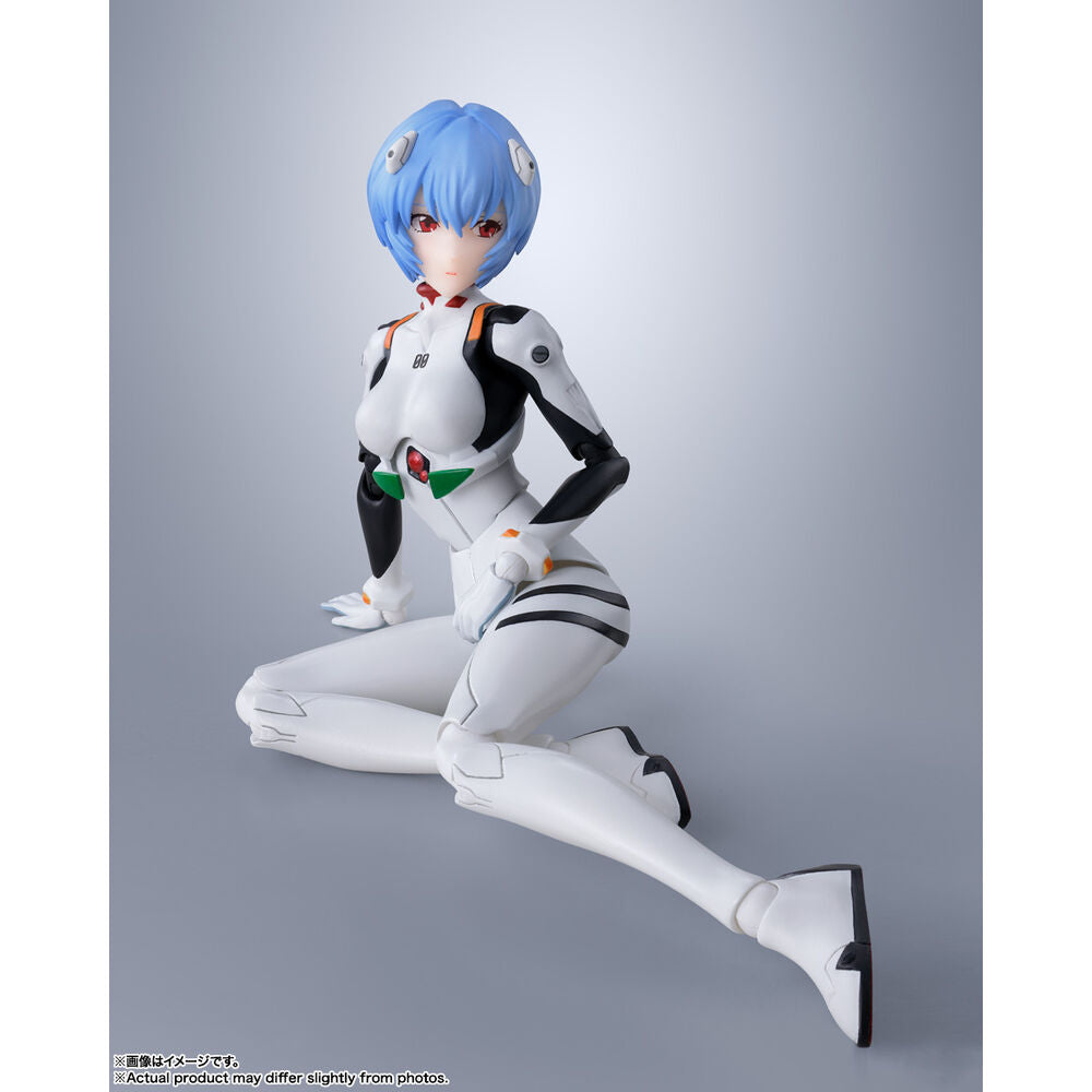 Tamashii Nations Figura S.H. Figuarts Rei Ayanami Evangelion 13,5cm (imagen 4 de 8)