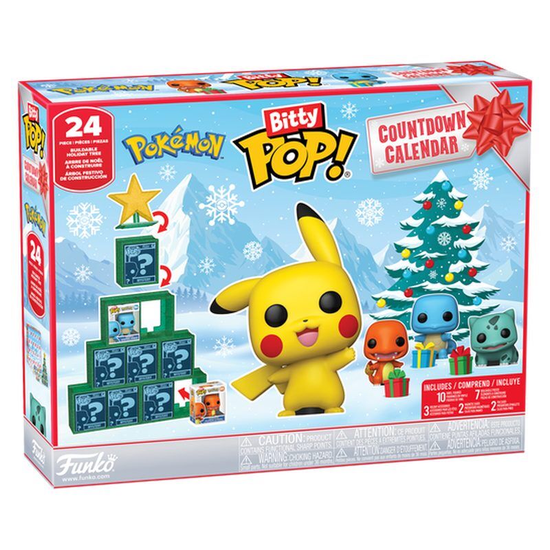 Bitty Pop Pokémon Adviento Calendario | Funko