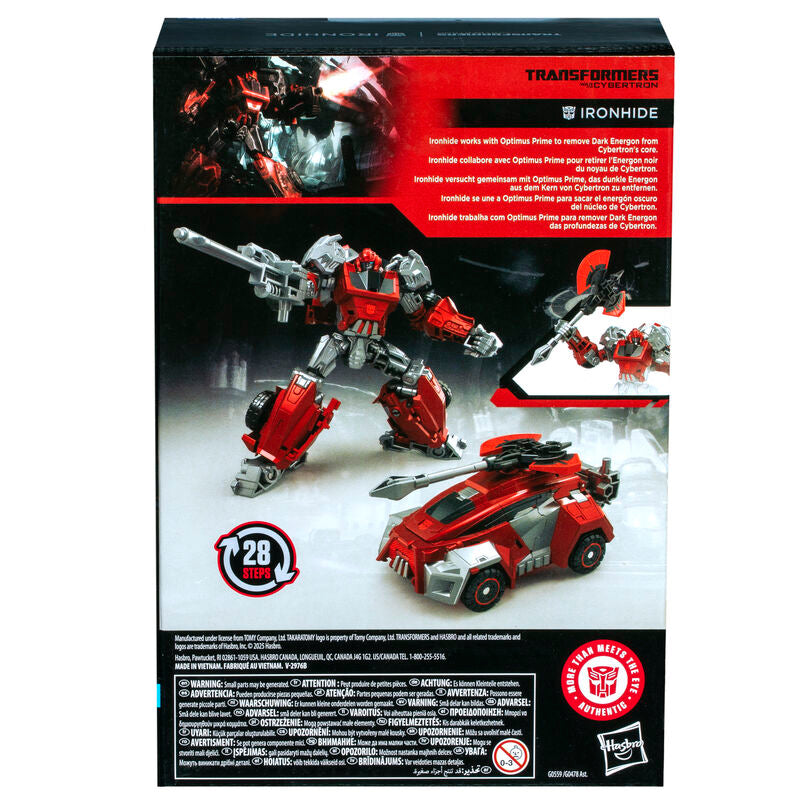 Hasbro Figura Ironhide Studio Series War for Cybertron Transformers 16cm (imagen 5 de 6)