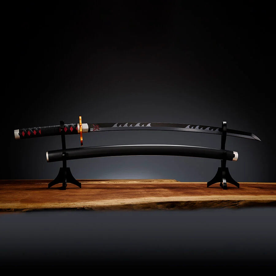 Tamashii Nations Replica Nichirin Sword Tanjiro Kamado Kyojuro Rengokus Sword Guard Demon Slayer Kimetsu no (imagen 4 de 6)
