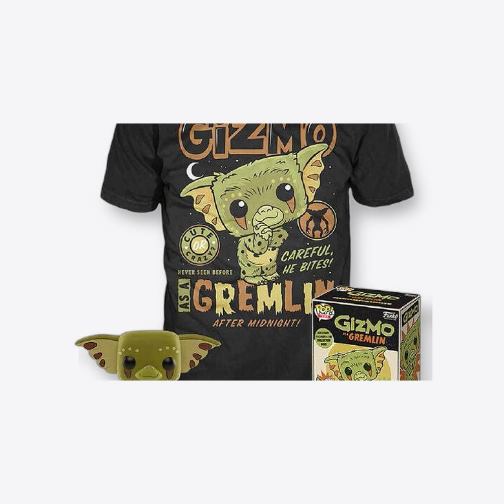 Funko Set figura POP & Tee Gremlins Gizmo Exclusive (imagen 5 de 6)