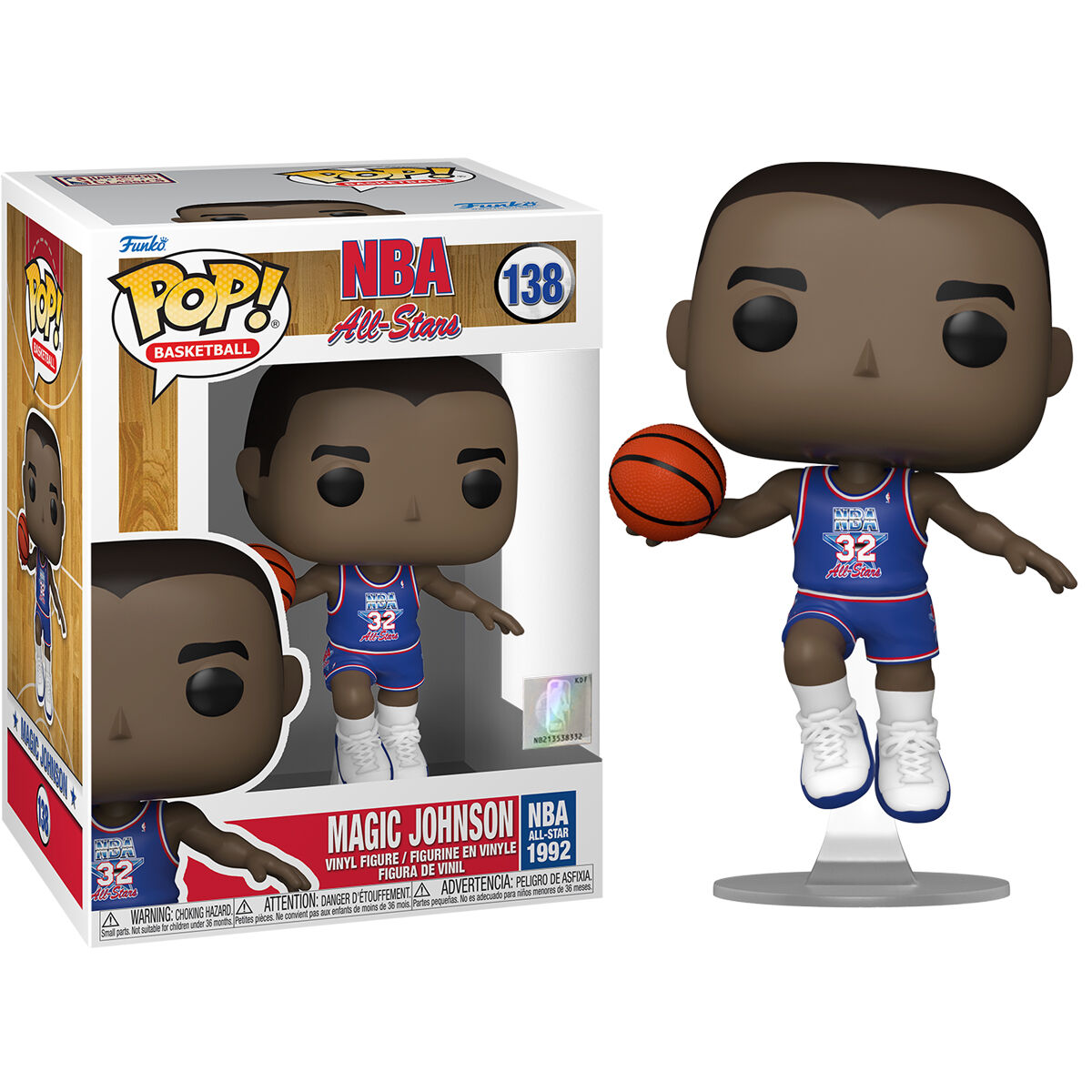Magic Johnson - Figura POP | NBA All Star 1992 | Funko