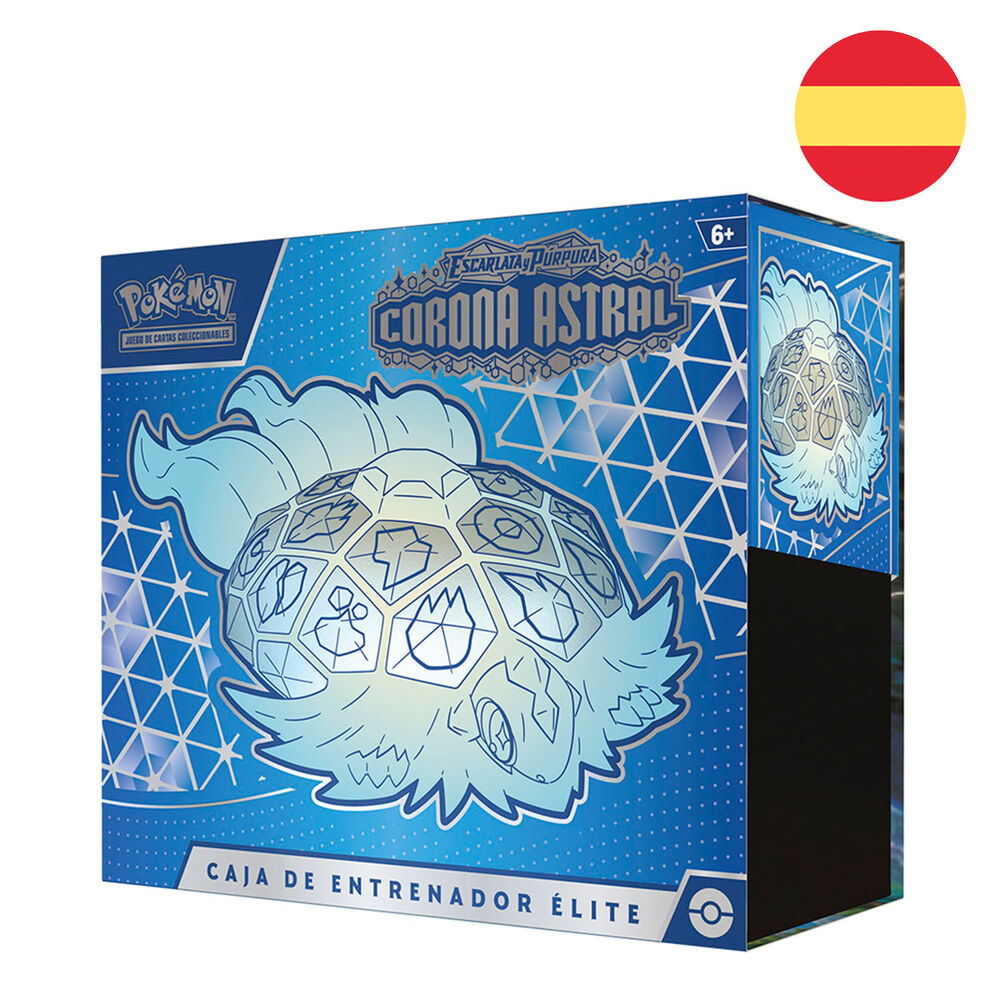 Pokemon Juego De Cartas Estuche Entrenador Elite Corona Astral Escarlata & Purpura Pokemon español