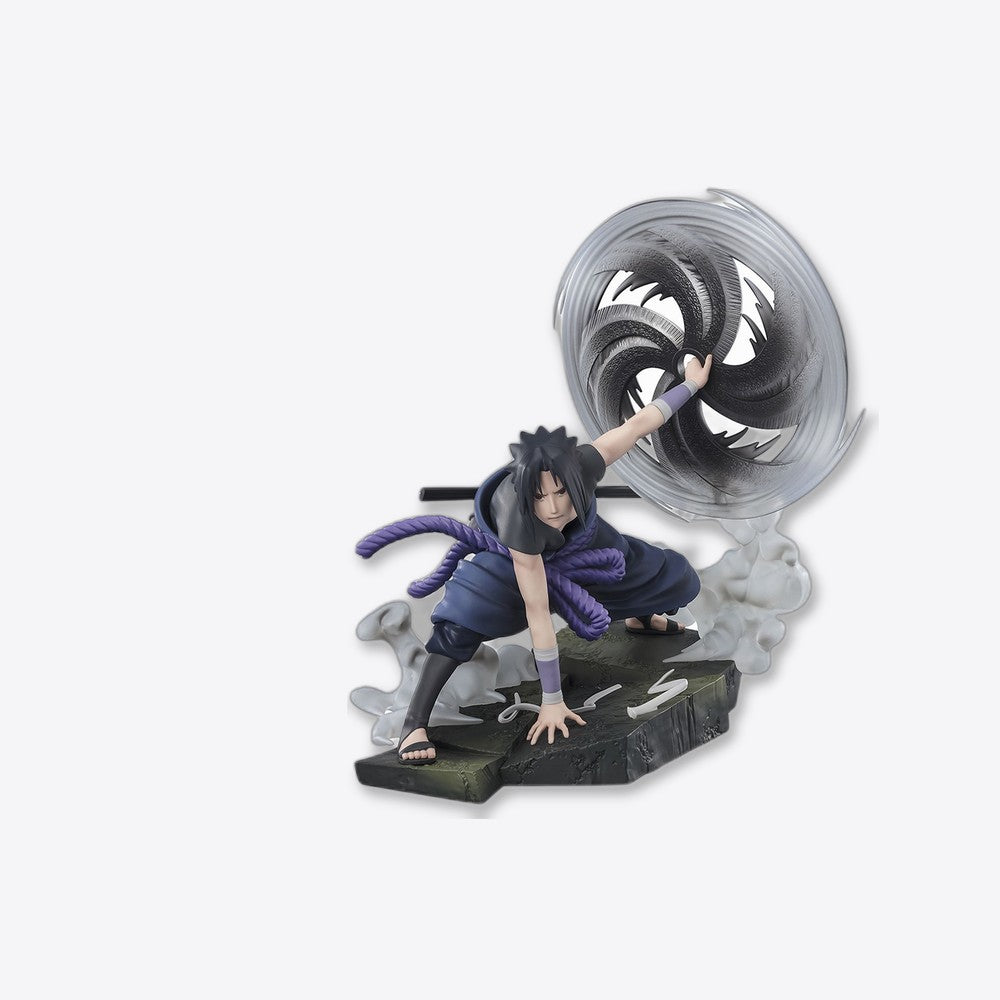 Figura tamashii nations figuarts zero extra battle naruto sasuke uchiha the light & dark of the mangekyo (imagen 4 de 6)