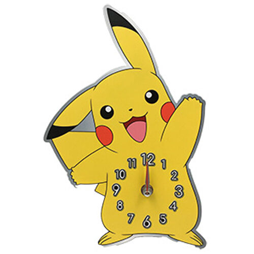 Kids Licensing Reloj de pared metal Pikachu Pokemon
