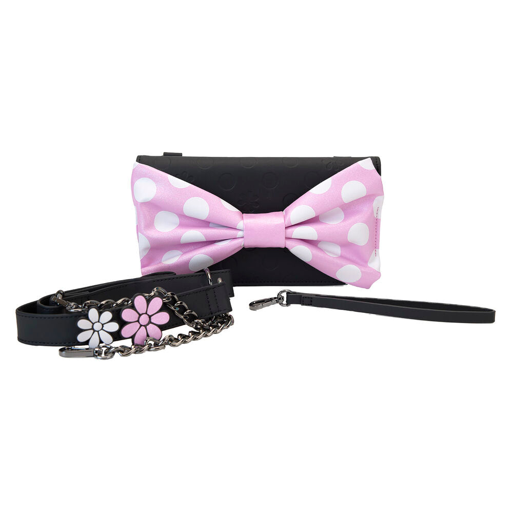Bolso bandolera Floral Rock the Dots Minnie Disney Loungefly (imagen 2 de 10)