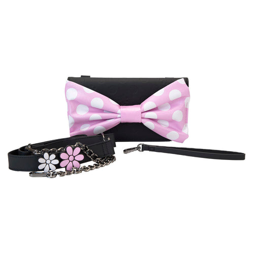 Bolso bandolera Floral Rock the Dots Minnie Disney Loungefly (imagen 2 de 10)