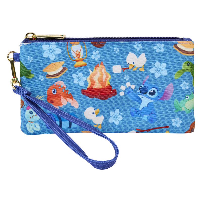 Cartera nylon Camping Cuties Stitch Disney Loungefly (imagen 2 de 4)