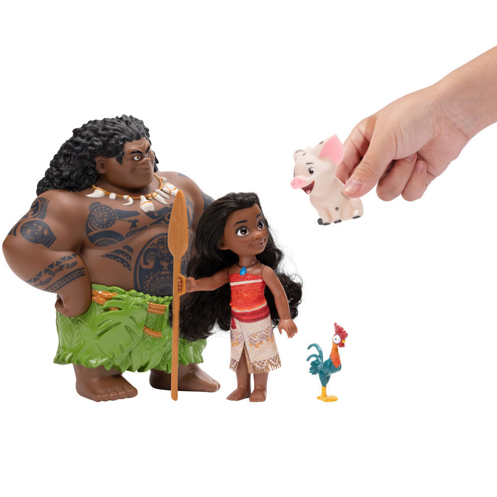 Jakks Pacific Muñeca Moana + Mauhi Petite Vaiana Disney (imagen 3 de 5)