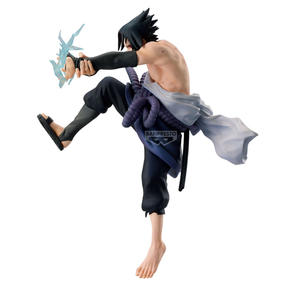 Banpresto Figura Sasuke Uchiha Serie 40 Vibration Stars Naruto 72 Series 18cm (imagen 3 de 5)