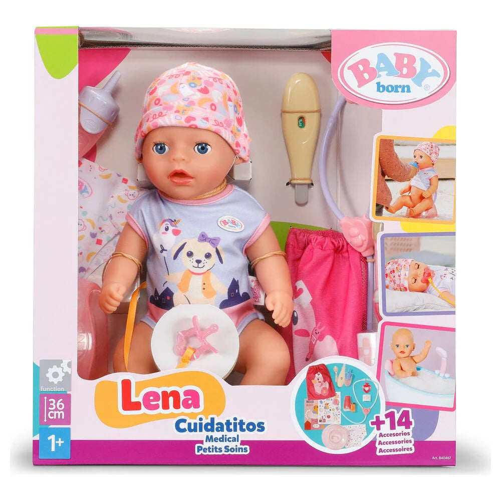 Mga Muñeca Lena Cuidaditos Baby Born 36cm