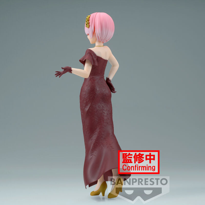 Re:Zero Figura Ram Glitter & Glamours 23cm Banpresto