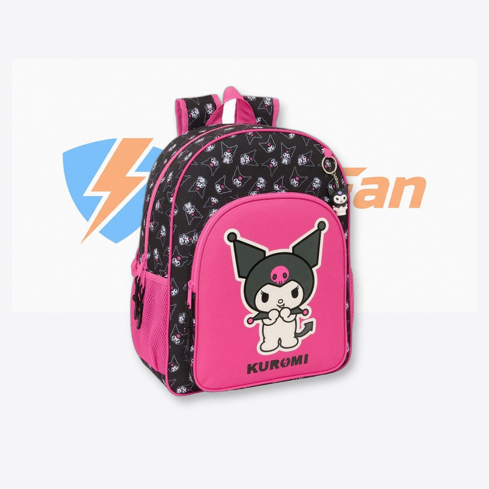 Safta Mochila Kuromi Hello Kitty adaptable 42cm (imagen 4 de 6)