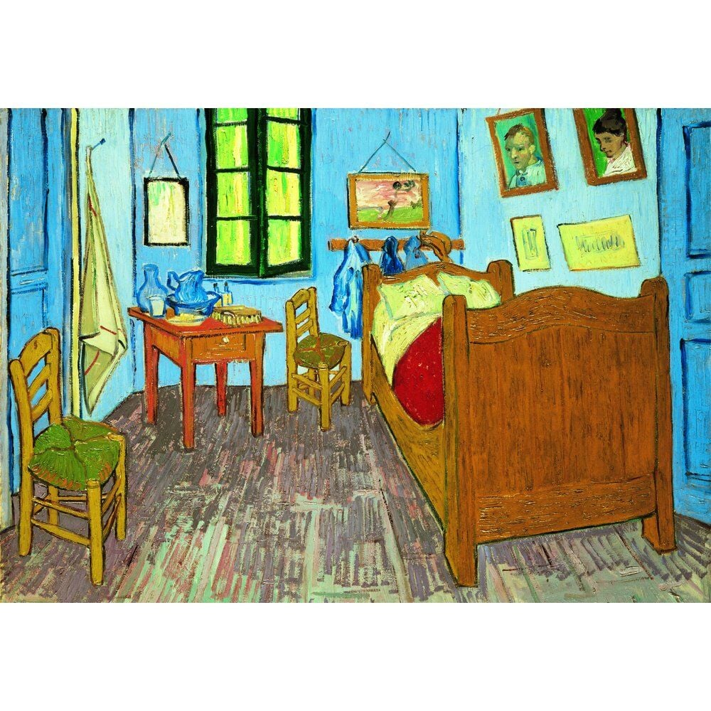 Puzzle La Habitación de Arlés Van Gogh 1000 Piezas Museo