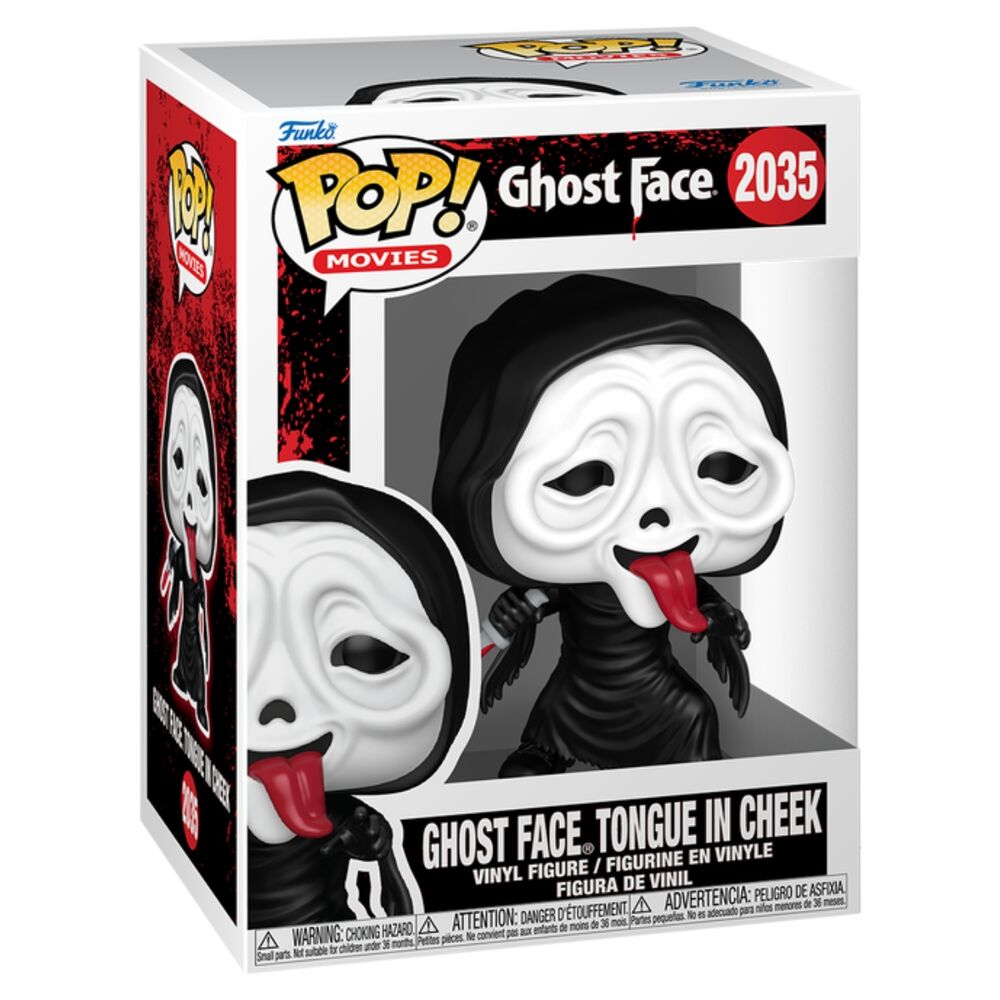 Scream Figura POP Ghost Face Tongue in Cheek