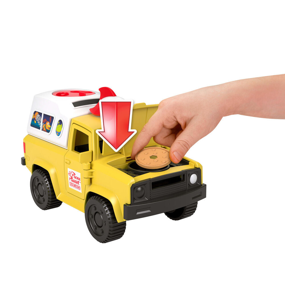 Fisher-Price Camion Pizza Planet + figuras Buzz Lightyear y Alien Toy Story Disney Pixar Imaginext (imagen 3 de 6)
