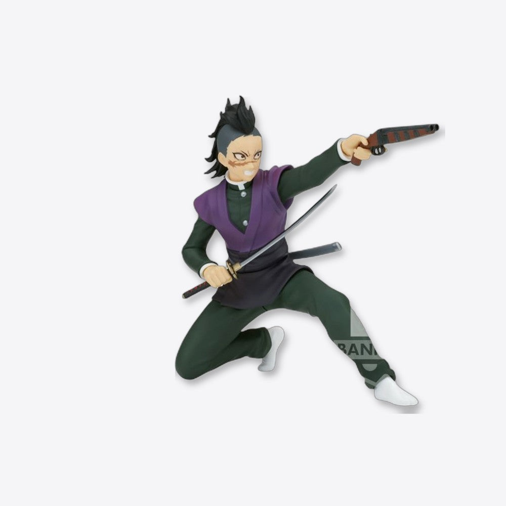 Figura banpresto demon slayer kimetsu no yaiba vibration stars genya shinazugawa 12cm (imagen 4 de 6)