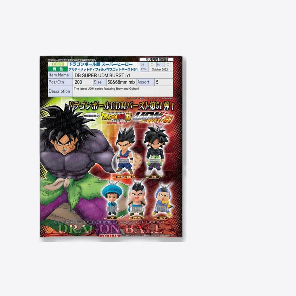 Set gashapon bandai lote 40 articulos dragon ball super udm burst 51 (imagen 6 de 6)