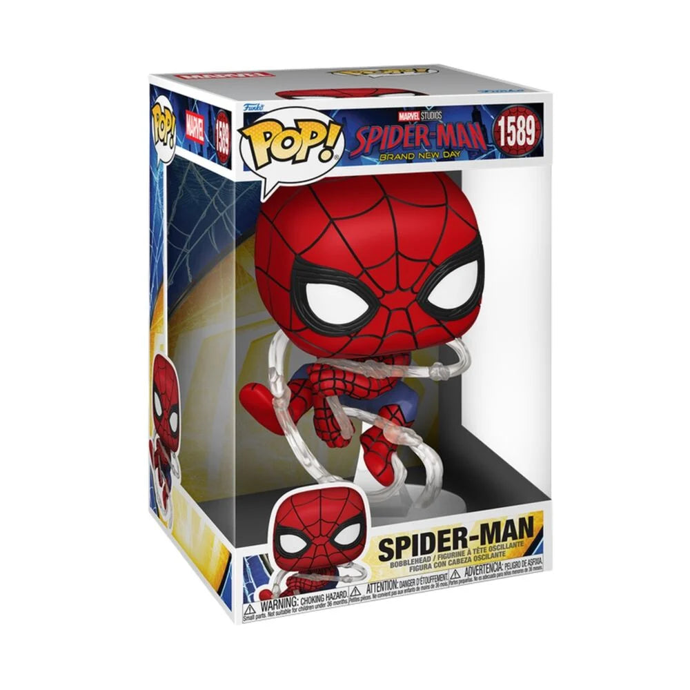 Funko Figura POP Jumbo Marvel  Spiderman Brand New Day Spider-Man
