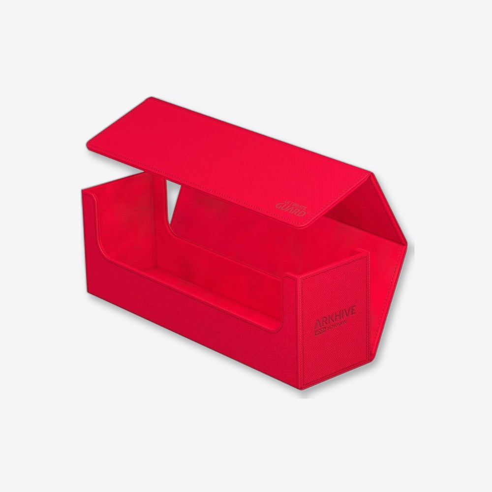 Caja de almacenamiento cartas ultimate guard arkhive 400+ xenoskin monocolor rojo (imagen 2 de 6)