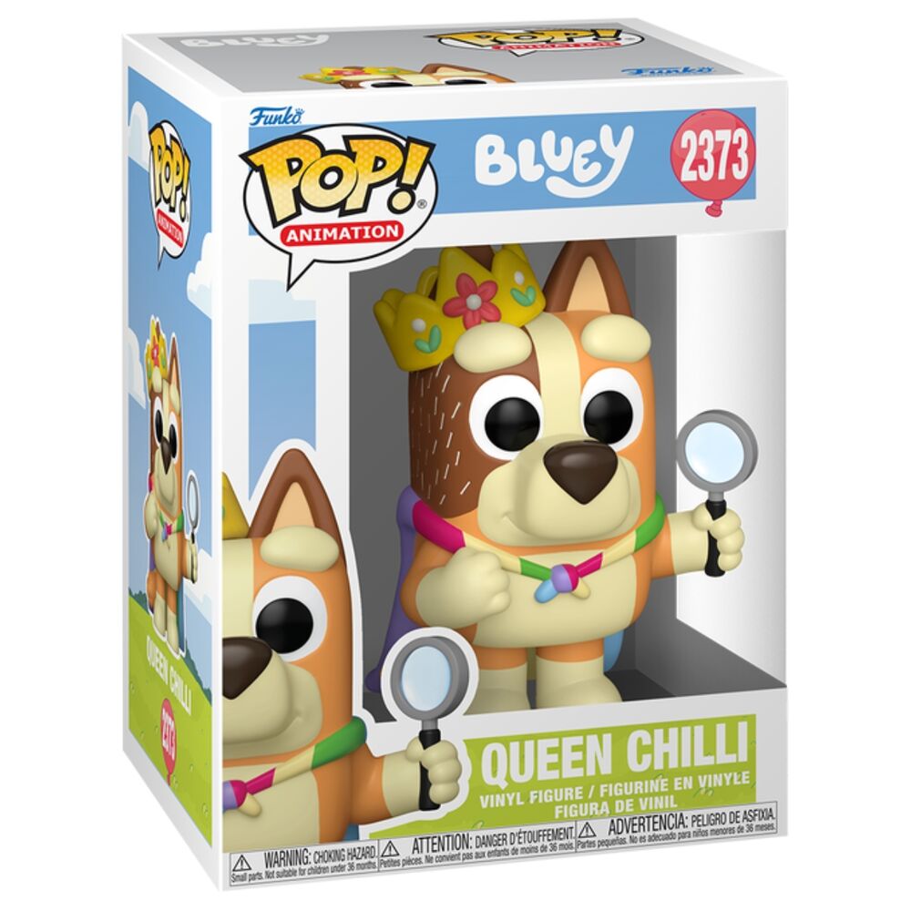 Bluey Chili Queen - Pop Vinyls | ABC Kids