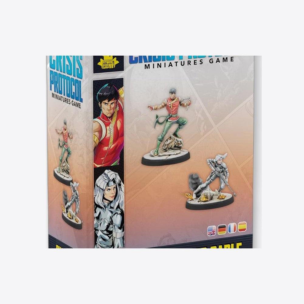 Asmodee Juego de mesa marvel crisis protocol shang - chi & silver sable edad recomendada 14 años (imagen 5 de 6)