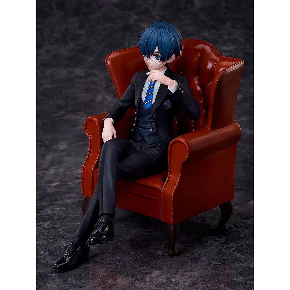 Aniplex Figura Ciel Phantomhive Black Butler Boarding School Arc 15cm (imagen 3 de 5)
