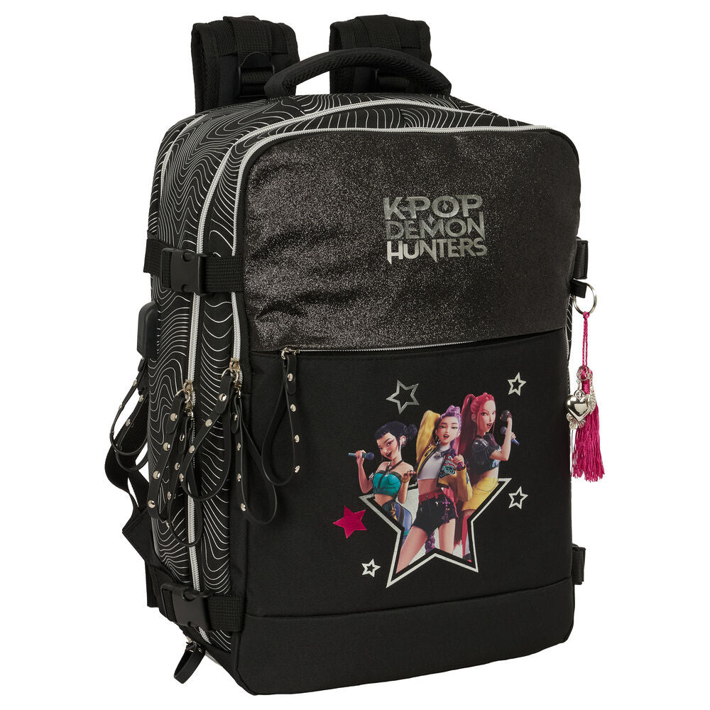 Safta Mochila viaje cabina Energy Kpop Demon Hunters 44cm