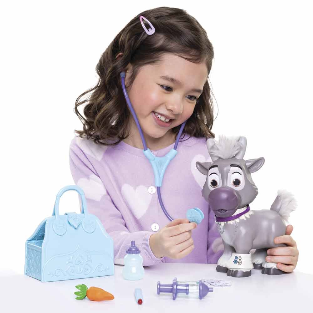 Jakks Pacific Kit de Cuidados Sven interactivo Frozen Disney (imagen 6 de 10)