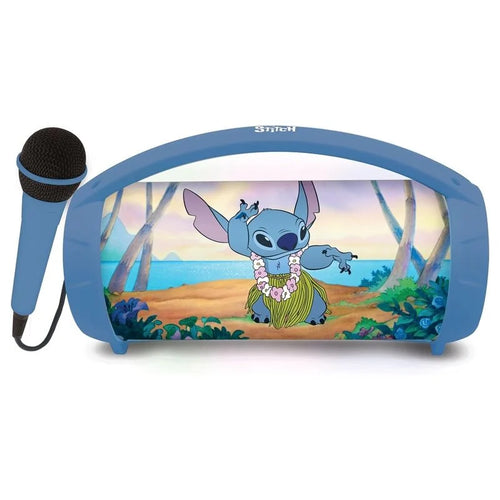 Lexibook Altavoz con microfono Bluetooth Stitch Disney
