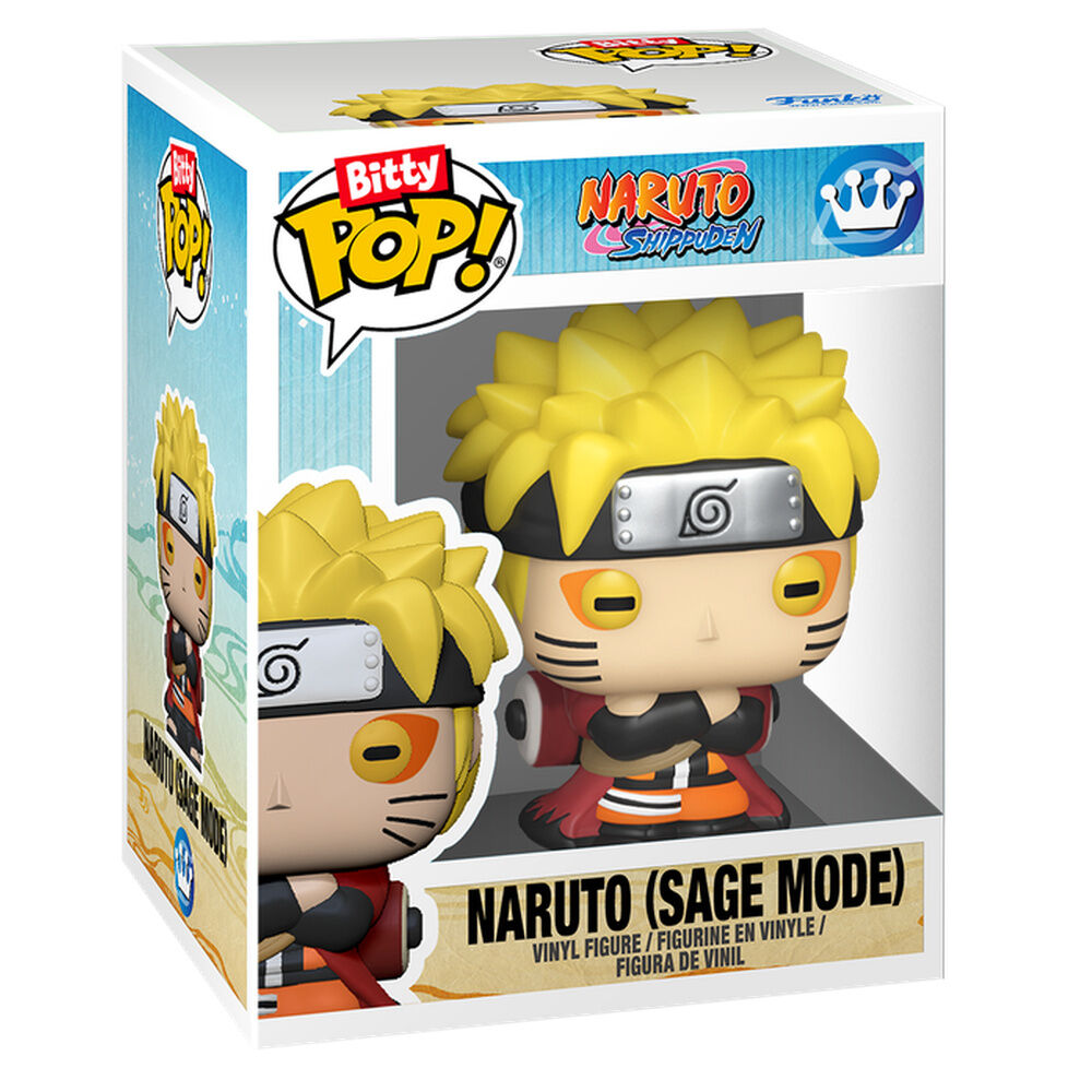 Naruto Display Bitty POP Aldea Oculta de la Hoja Funko