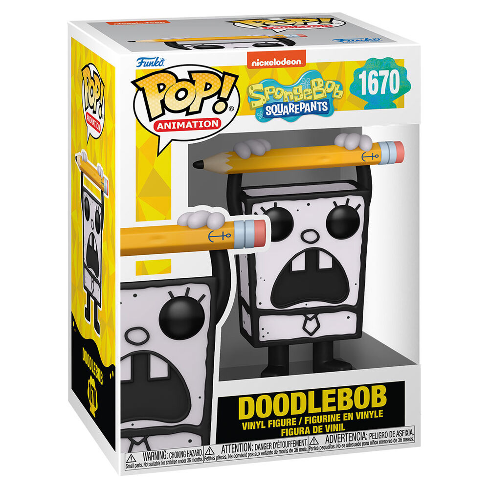 Bob Esponja Figura POP! Doodlebob Funko Colección