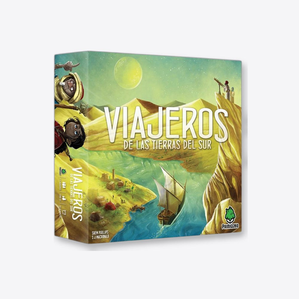 Asmodee Juego de mesa viajeros de las tierras del sur edad recomendada 12 años (imagen 2 de 6)