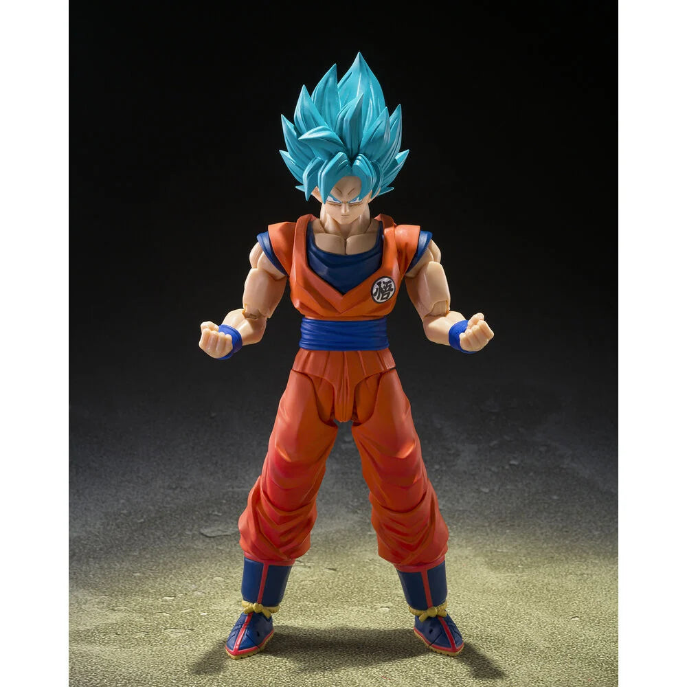 Tamashii Nations Figura S.H.Figuarts Super Saiyan God Super Saiyan Son Goku Blue Power Transcending Limits Dragon Ball Super