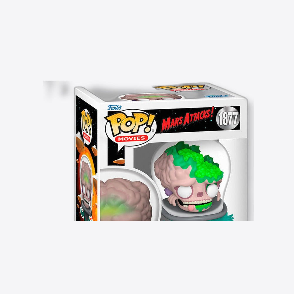 Funko Figura POP Mars Attacks Martian Soldier Exclusive Chase (imagen 4 de 6)