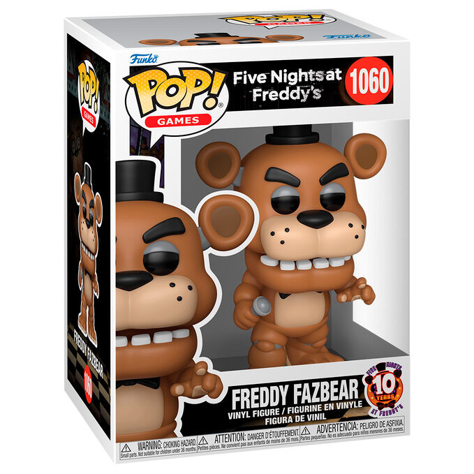 FNAF Figura POP Freddy Fazbear Five Nights at Freddy's