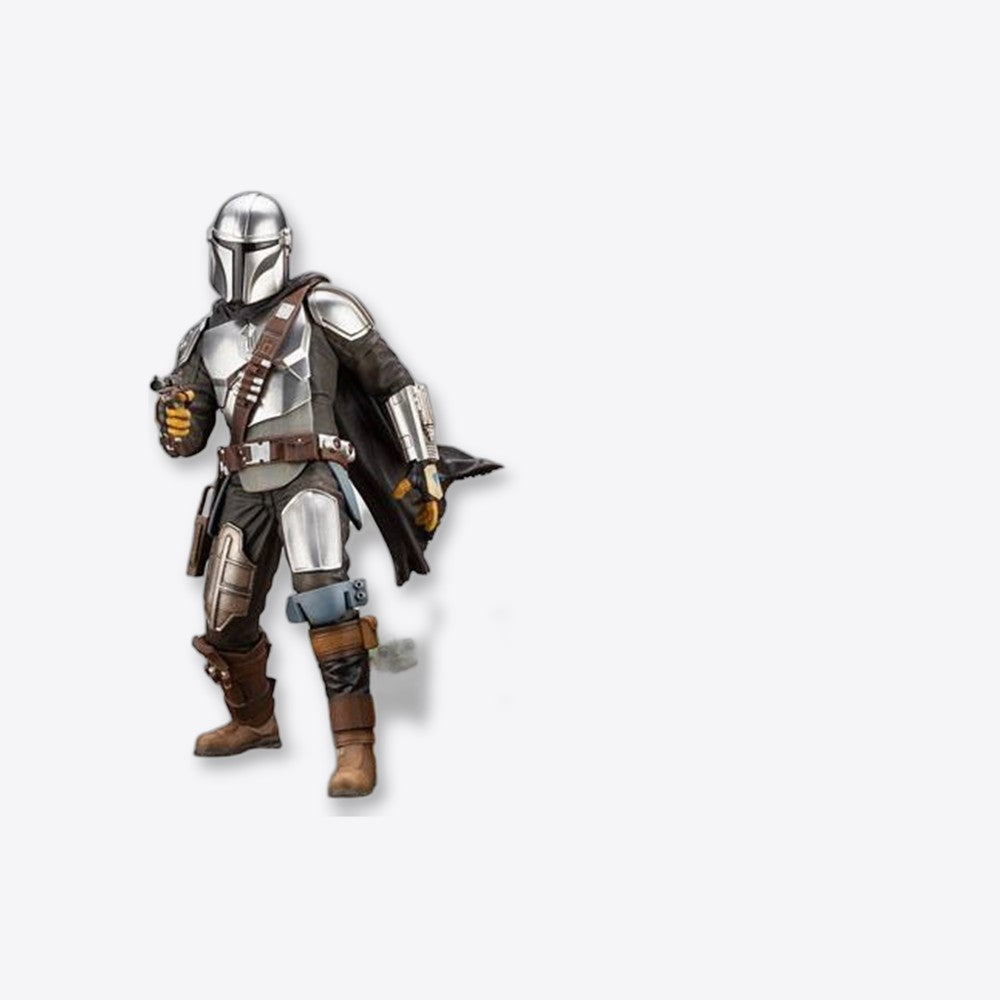 Figura kotobukiya star wars the mandalorian mandaloriano & the child grogu estatua artfx 1 - 7 (imagen 6 de 6)