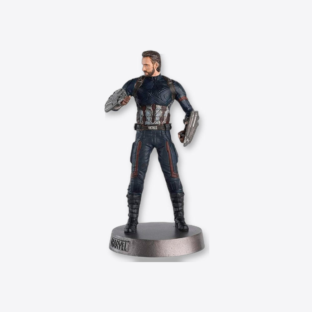 Eaglemoss Hero Collector Figura Capitan America Heavyweights Infinity Wars Los Vengadores Avengers Marvel (imagen 5 de 6)