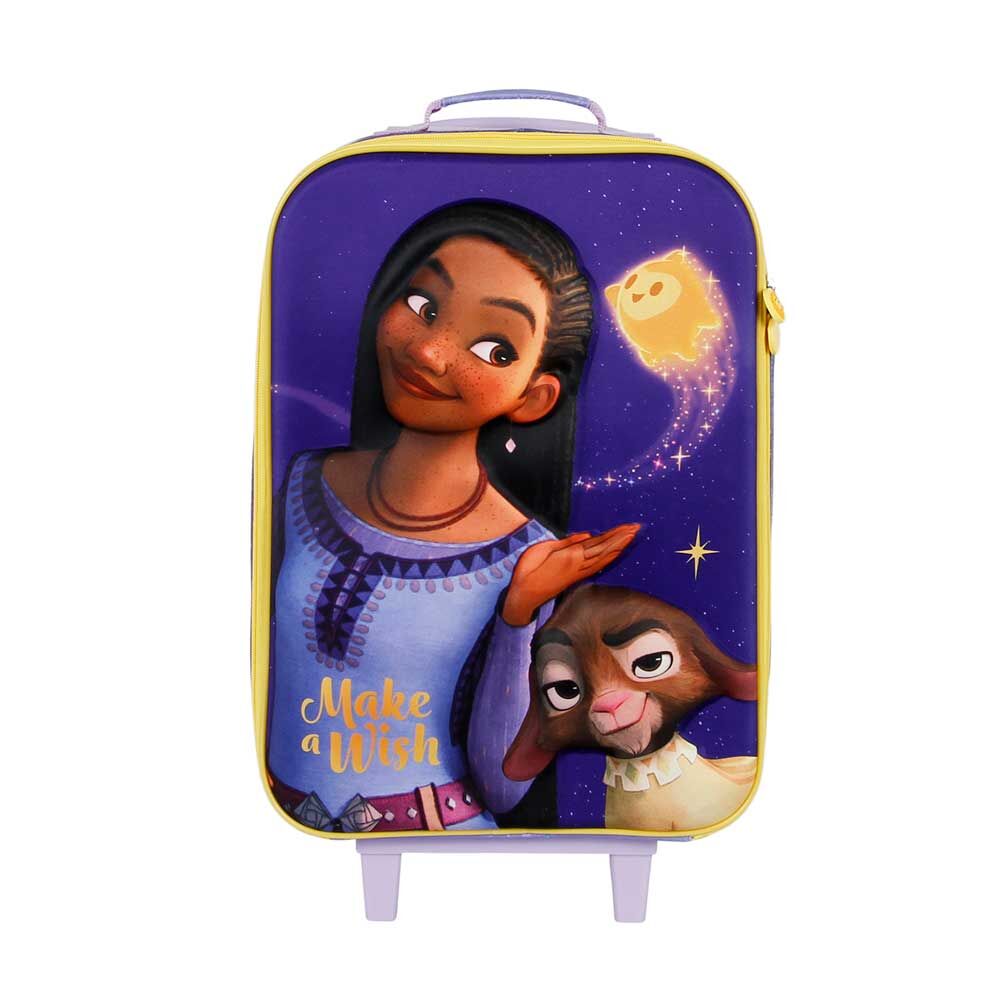 Karactermania Maleta trolley 3D Wish Disney (imagen 2 de 6)