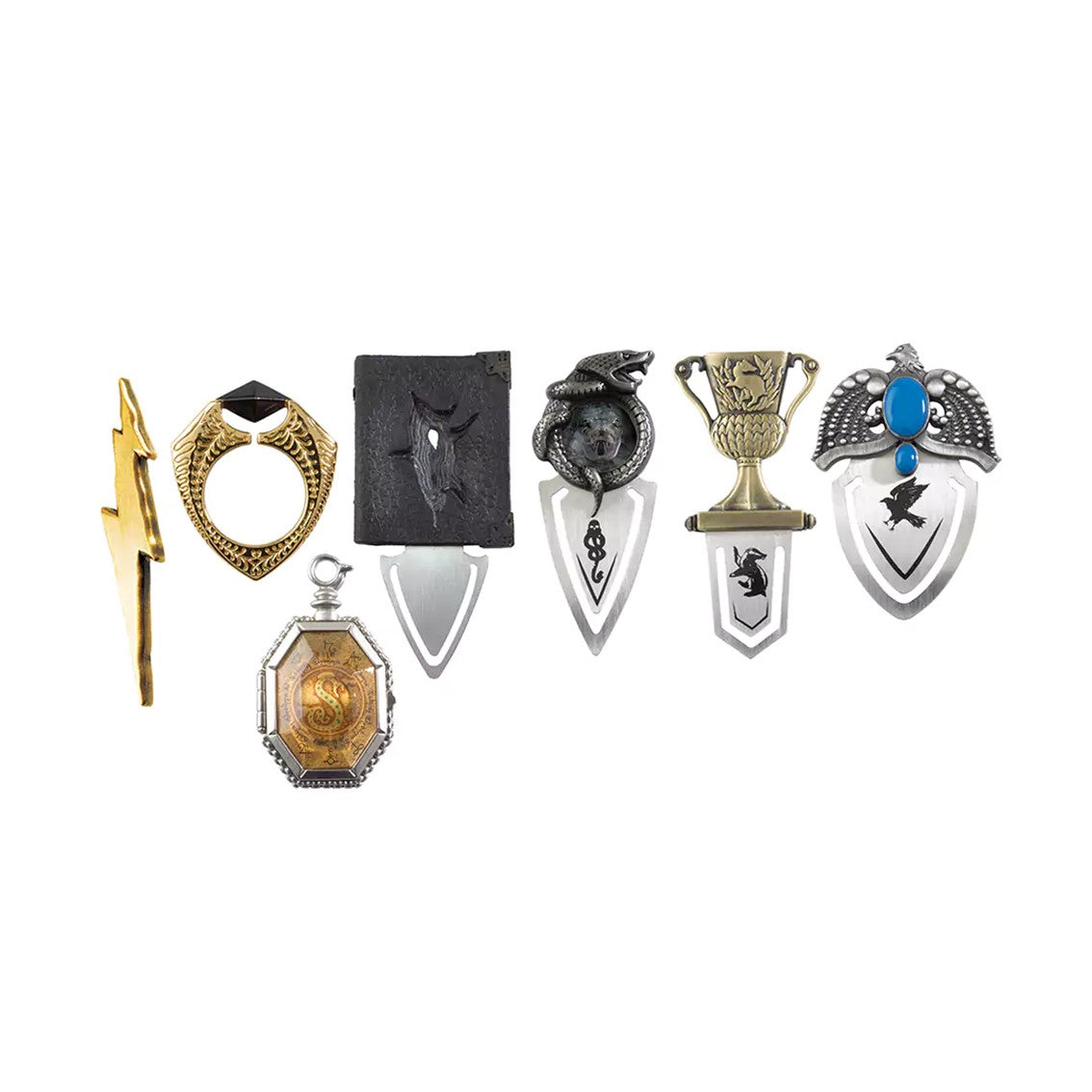 Colección de marca - páginas the noble collection harry potter horrocrux 7 unidades